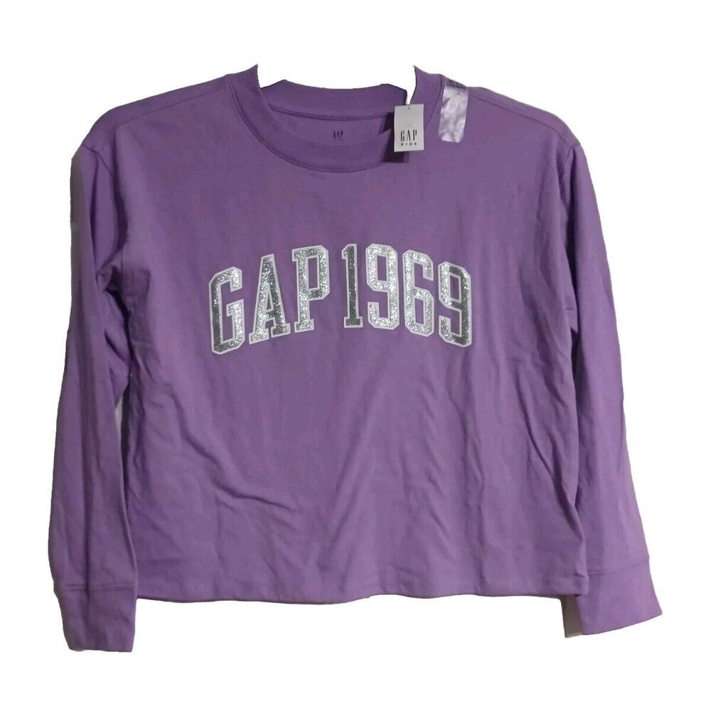 NWT Girls GAP Kids Factory Logo Tee Size XL (12) G2